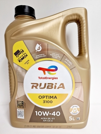 TOTAL RUBIA OPTIMA 3100 (ex.8900) 10W40 5L